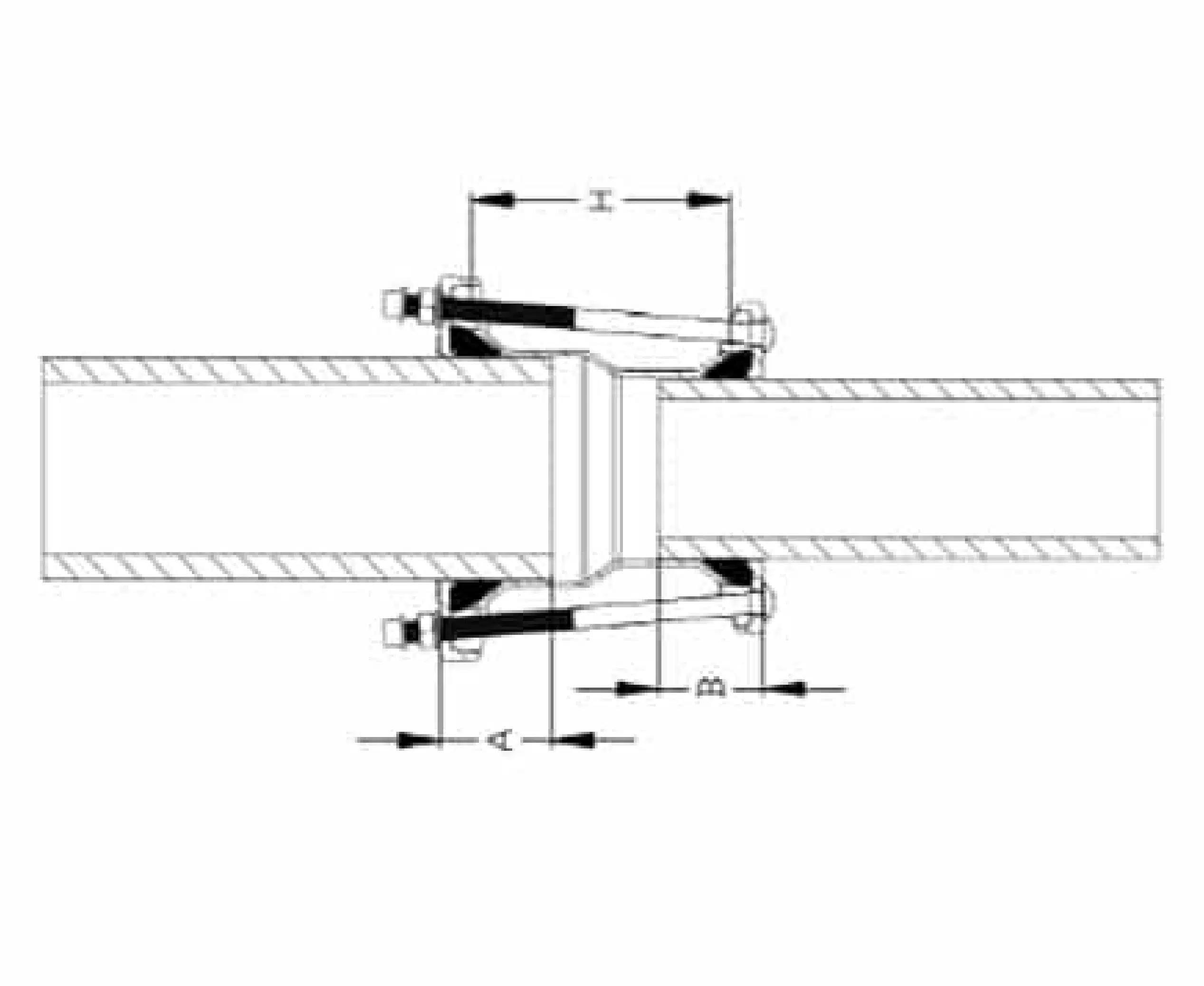 Non Restrained Step Coupling installation