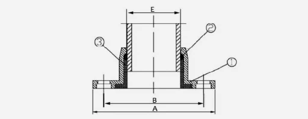 Quick Flange Adaptor drawing