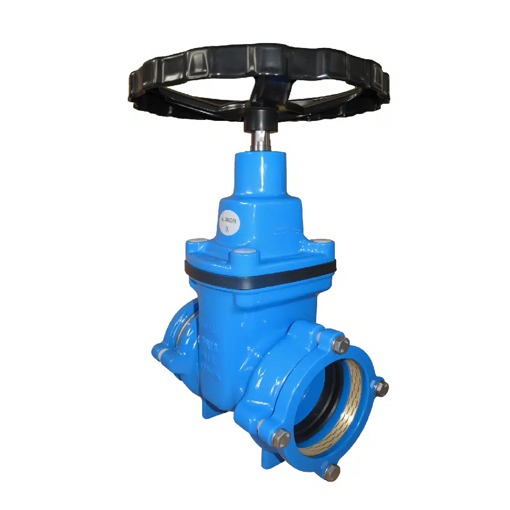 RESTRAINED GATE VALVE FOR AWWA IPS HDPE PIPE