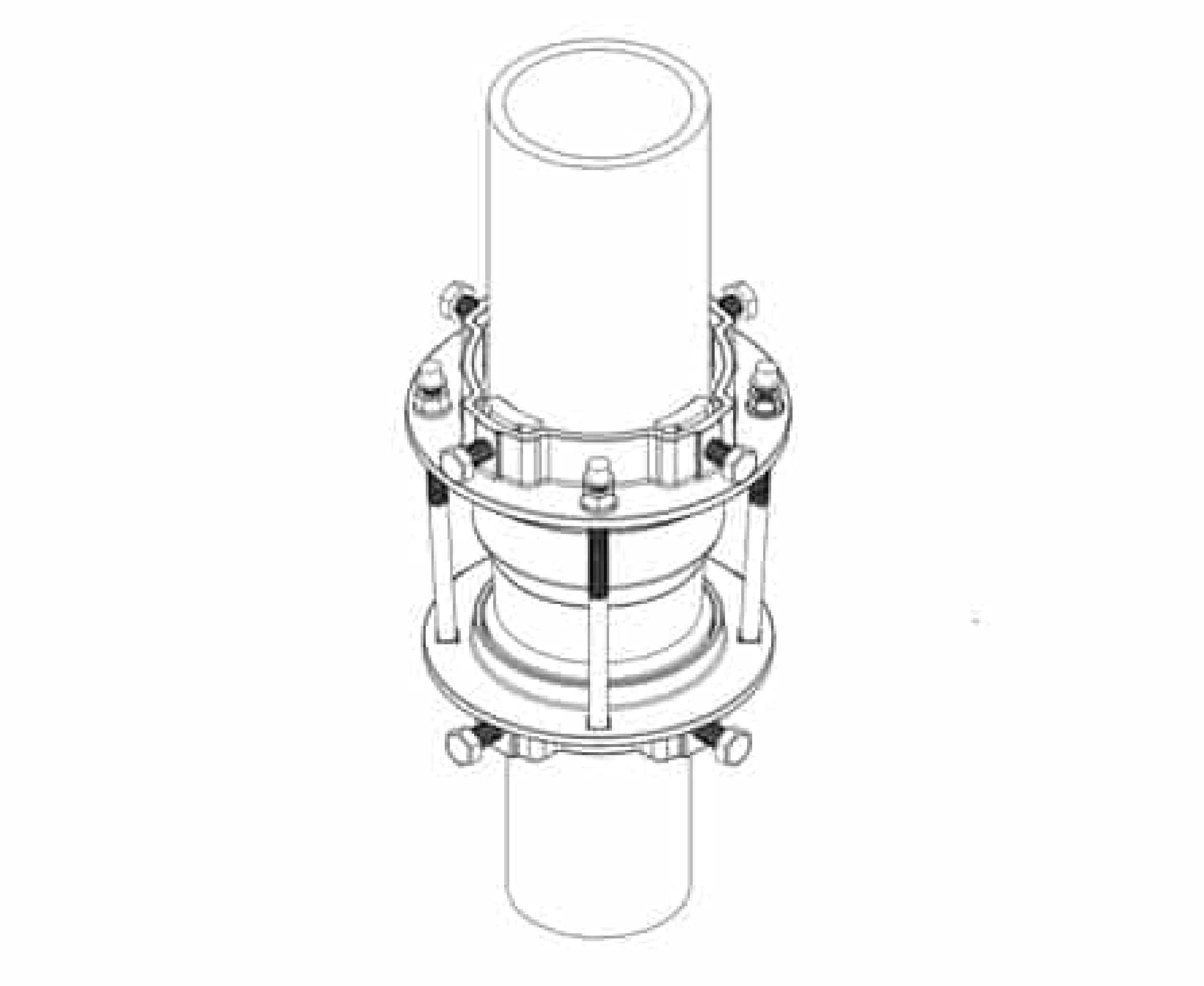 Restrained Step Coupling installation