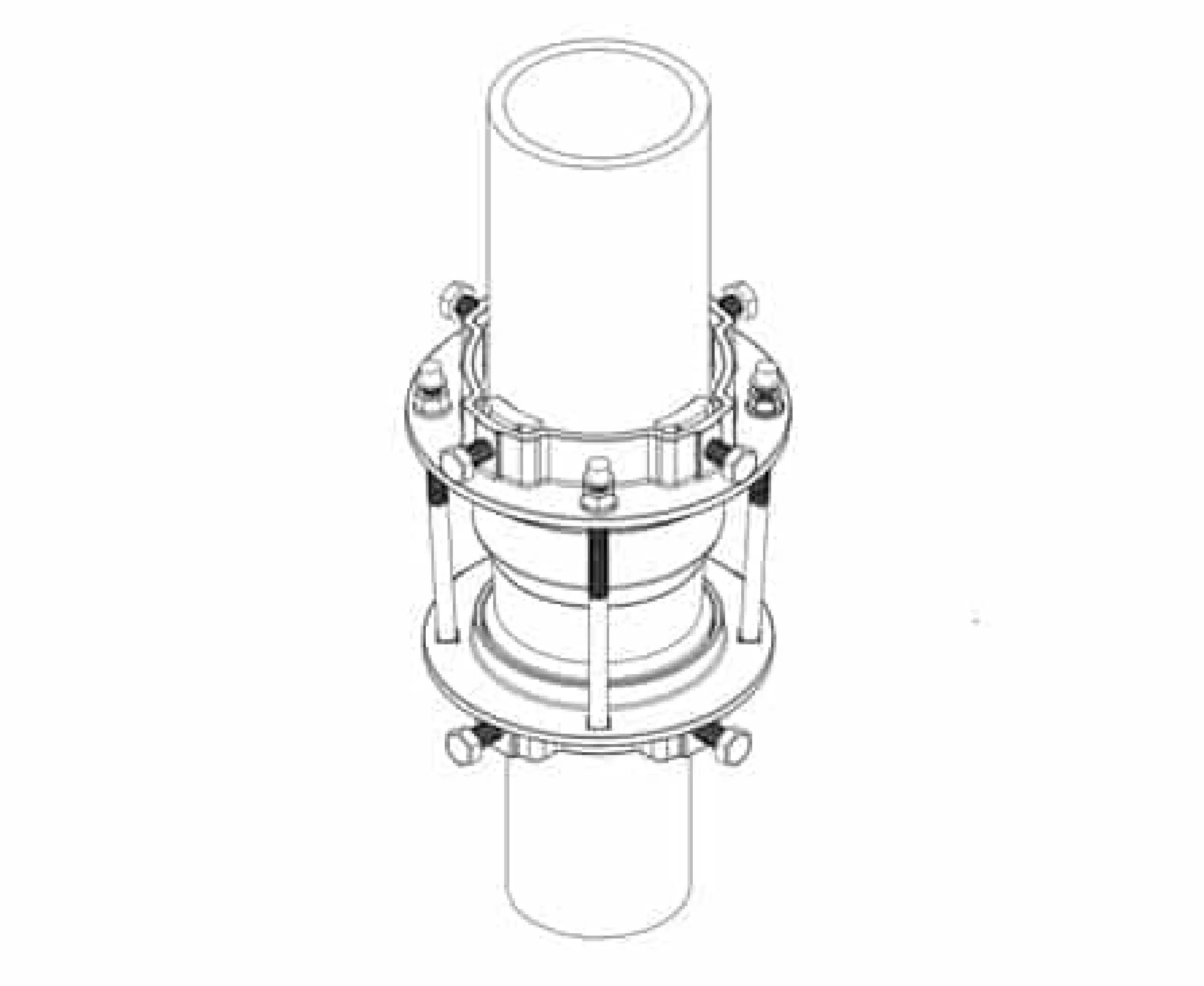 Restrained Step Coupling installation
