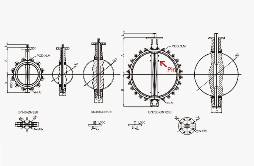 Shaft with Pin Connection