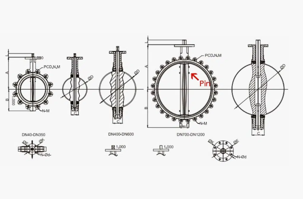 Shaft with Pin Connection