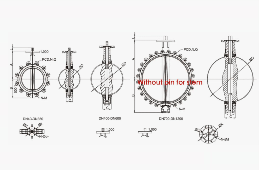 Shaft without Pin (Fit Connection)