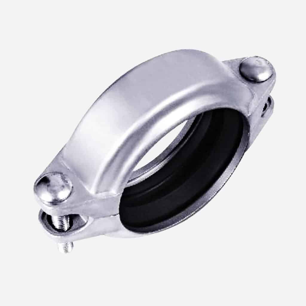 Stainless Steel Low-Pressure Flexible Groove Coupling with rated Working Pressure- 350 psi (25 bar)