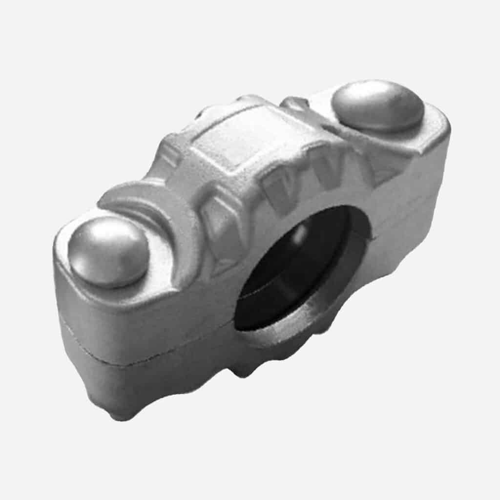 Stainless steel ultra high-pressure flexible groove coupling with rated working pressure- 2320 psi (160 bar)
