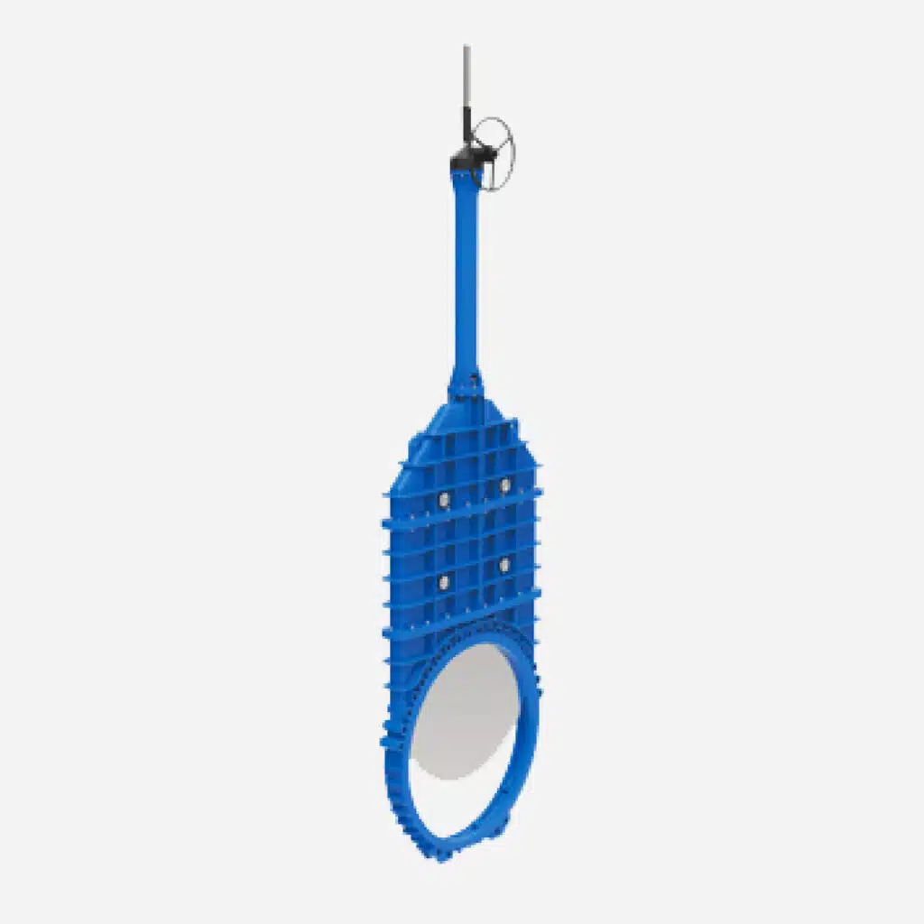Unidirectional High-Pressure Knife Gate Valve with No Middle Filling, Fully Closed