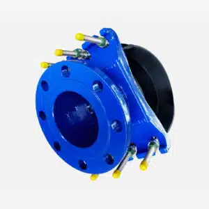 Universal Saddle for Ductile Iron Pipe,PVC pipe,Steel Pipe etc, flange outlet ,Multiple steel strips 1