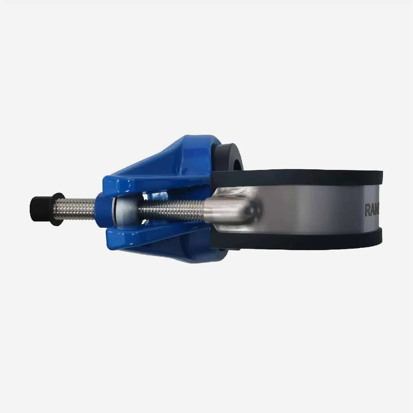 Universal Saddle tap for Ductile Iron Pipe,PVC pipe,Steel Pipe ,PE Pipe etc, thread outlet ,single steel strip 3