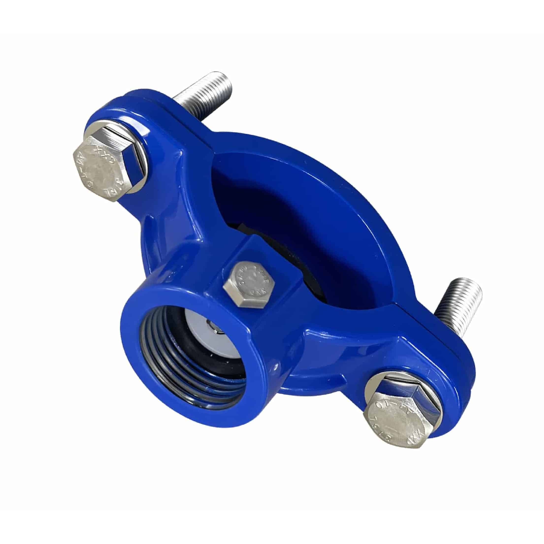 Water Pipe Saddle Clamp for AC pipe with Metric Thread 1