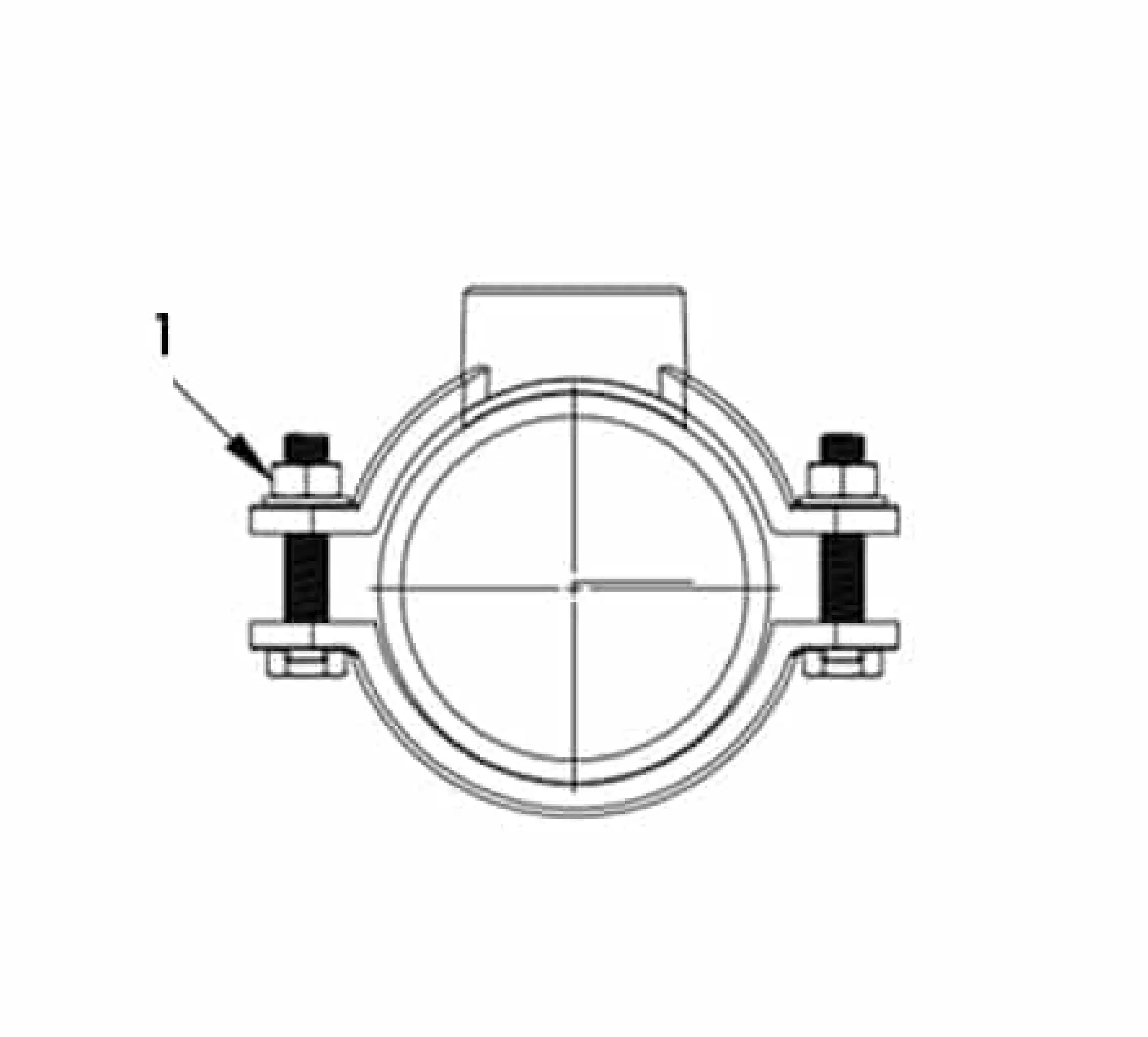 Wide Range Saddle Clamp Installation Instruction STEP 4