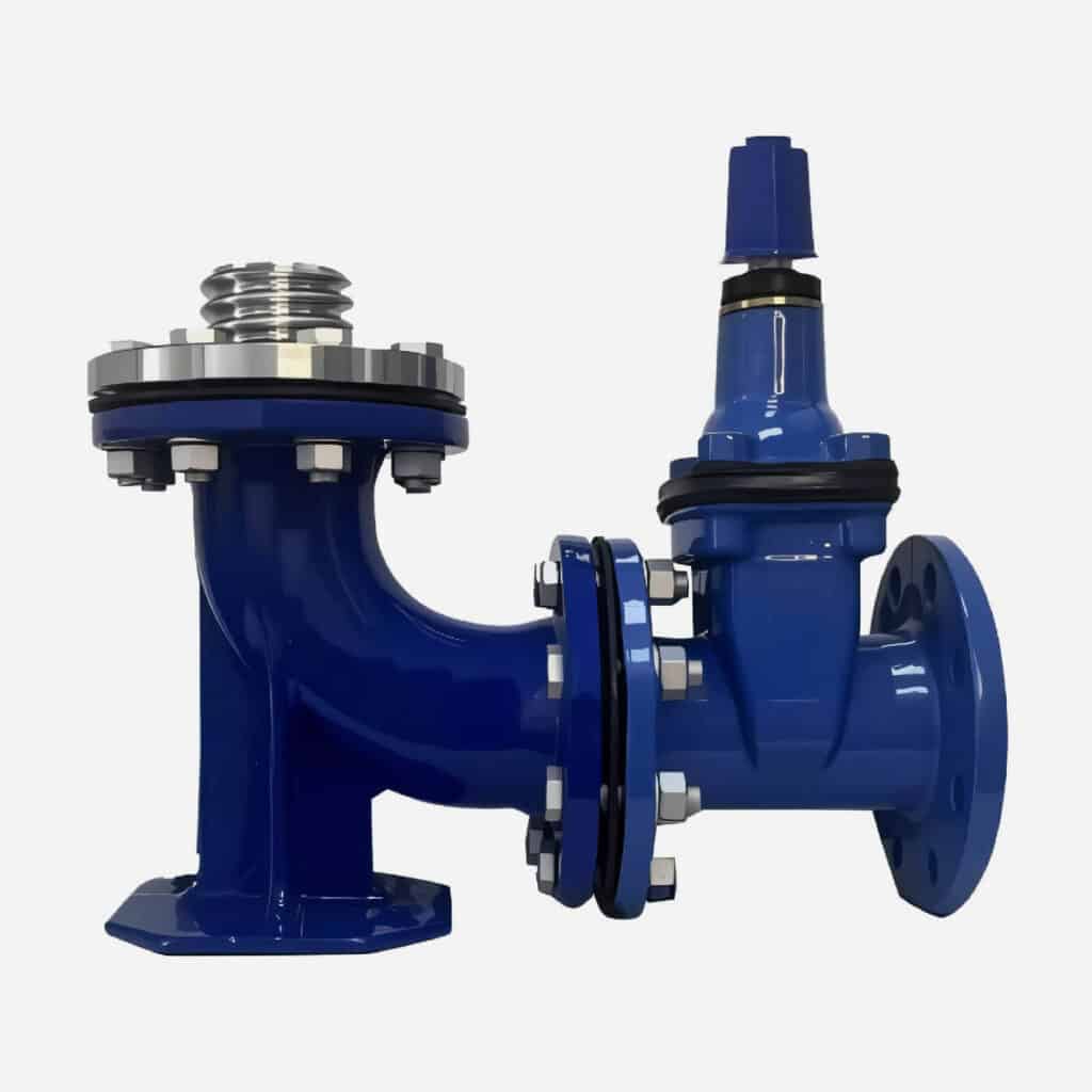 assembled underground fire hydrant