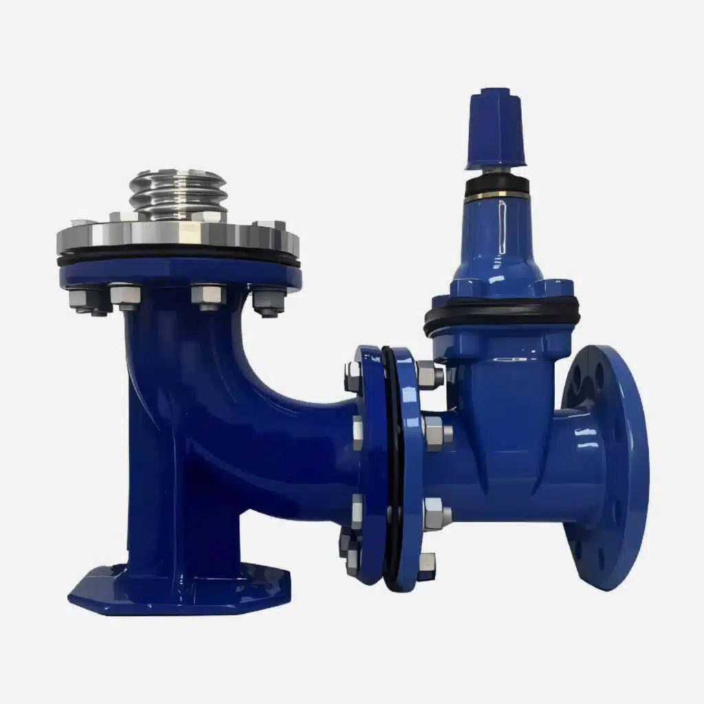 assembled underground fire hydrant