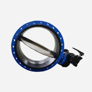 flanged butterfly valve concentric type
