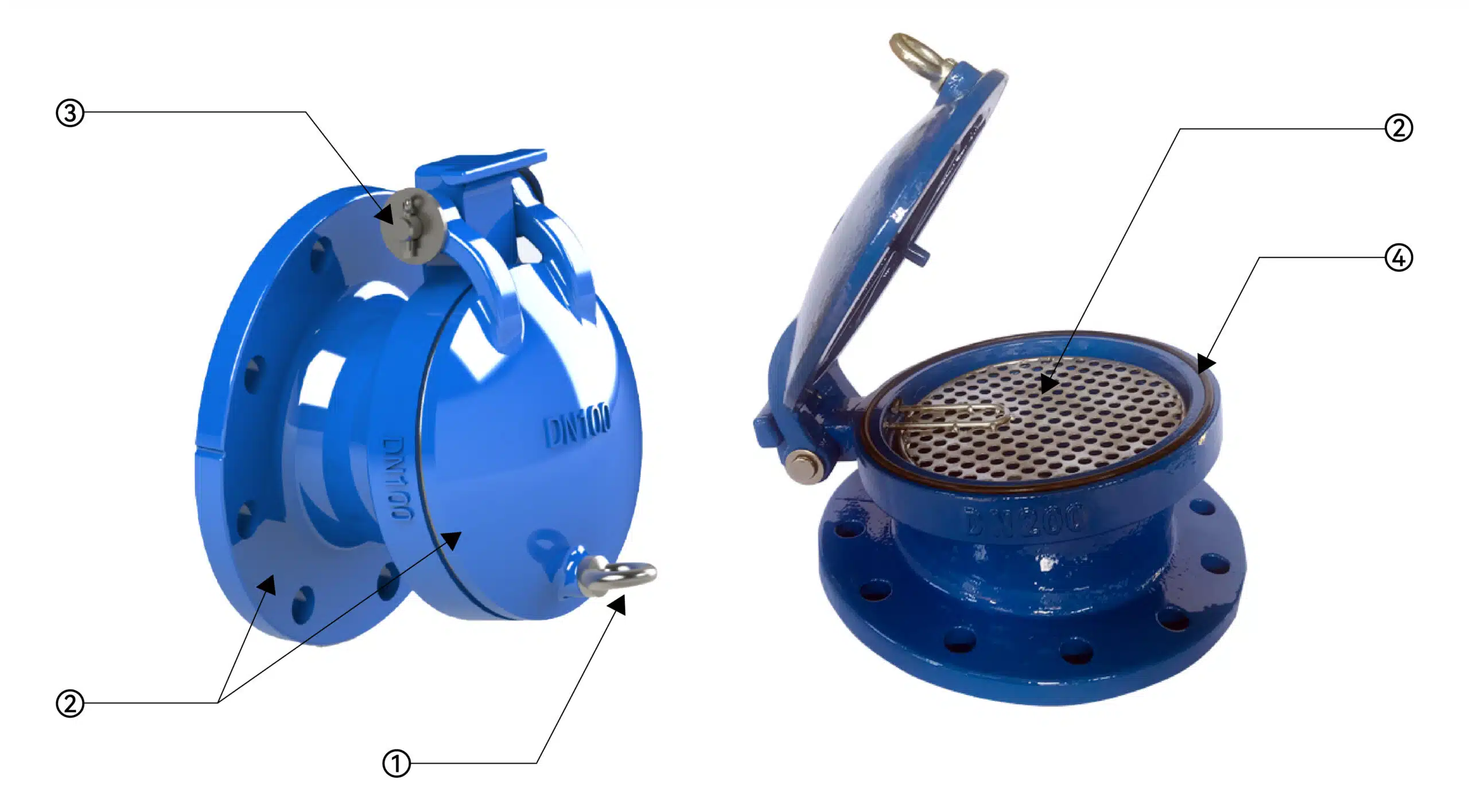 flap valve feature diagram