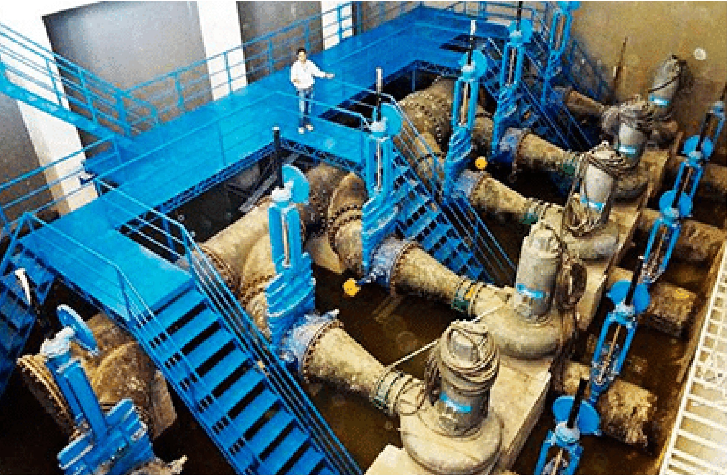 knife gate alve Installation