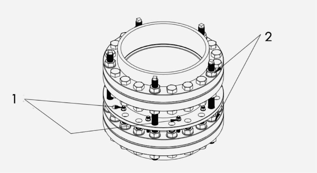 light duty dismantling joint advantage