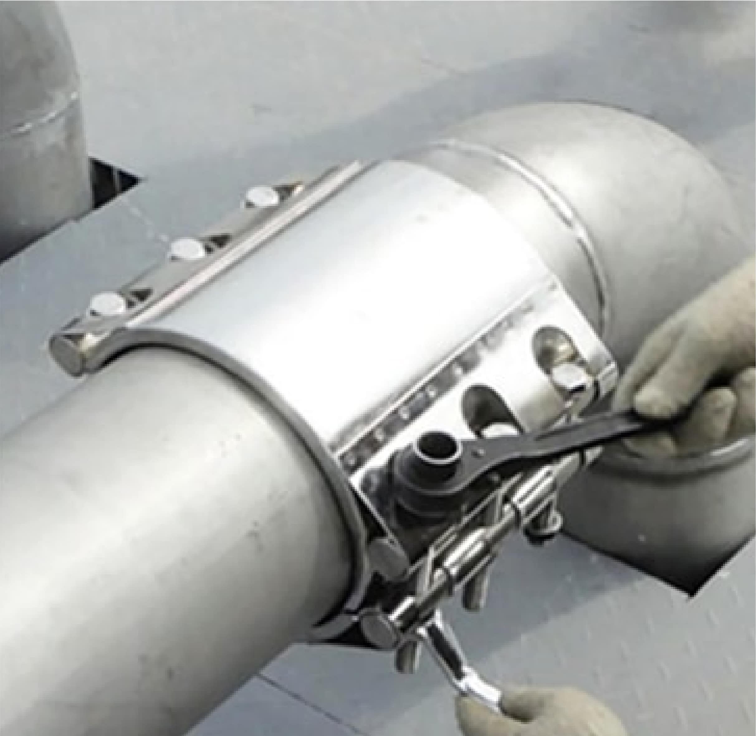repair coupler installation photo