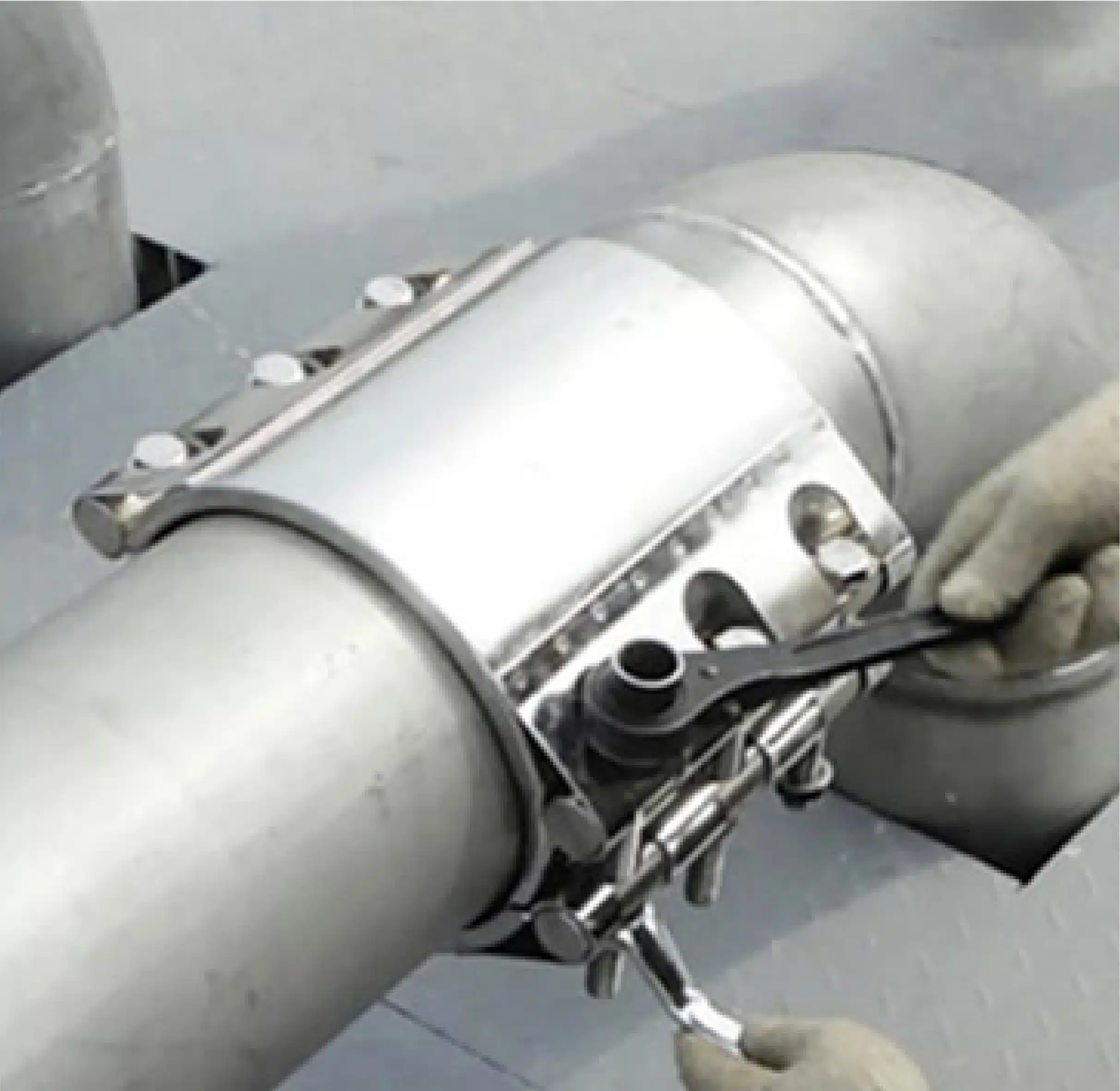 repair coupler installation photo