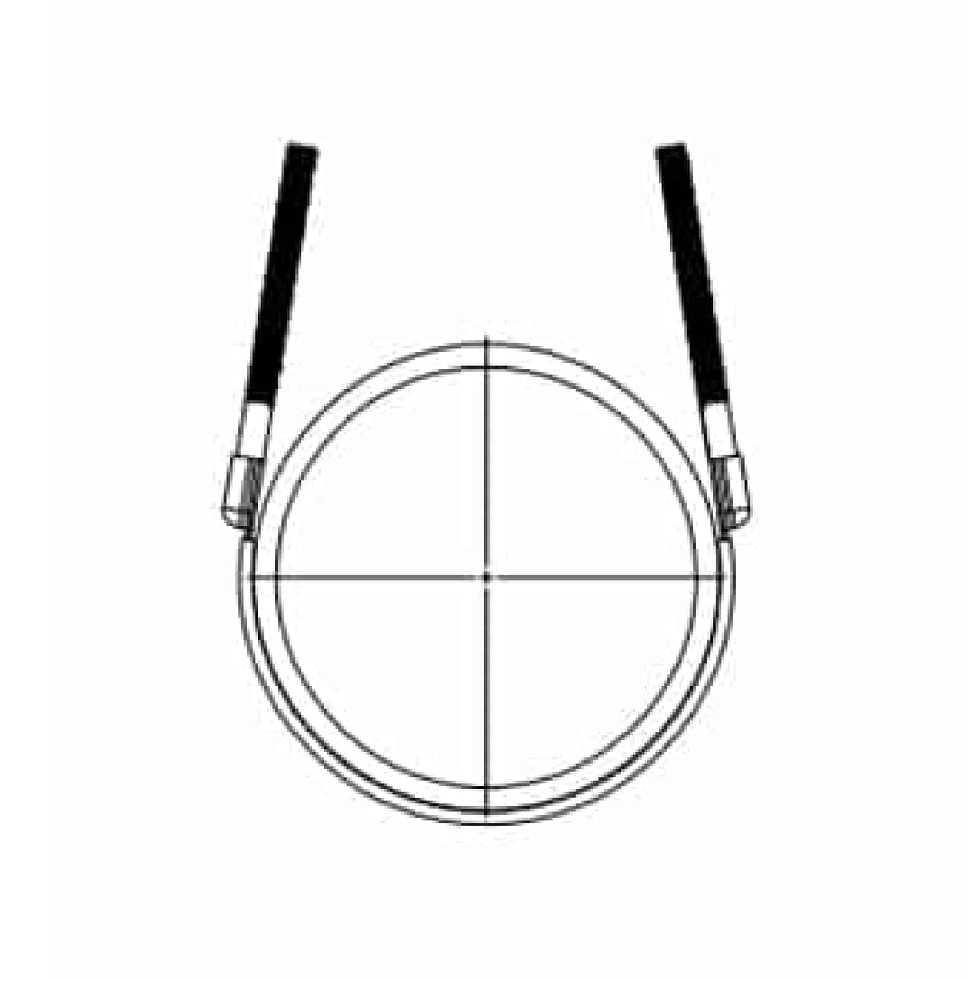 Saddle Clamp For PE and PVC Pipe Style SCPEPVC 002 Installation Instruction step 2