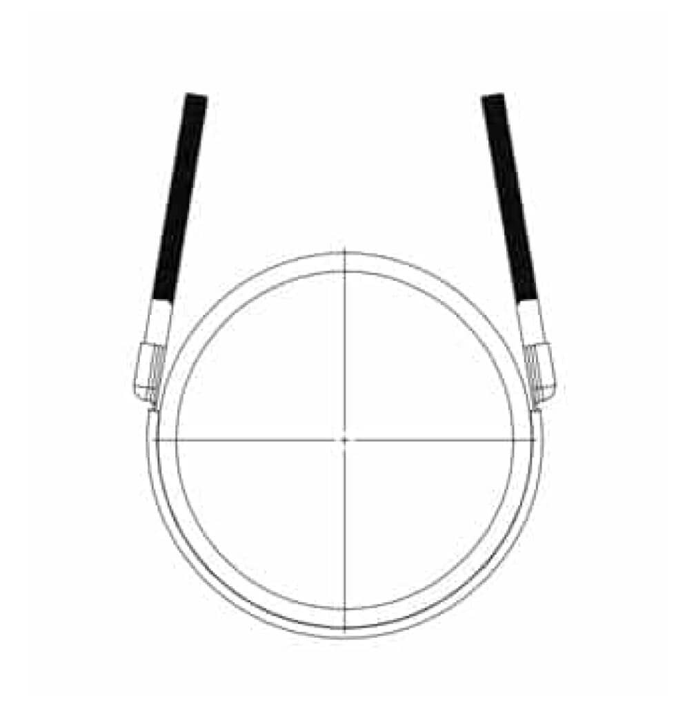 Tapping saddle with thread outlet double bands or multiple bands for big size pipes installation instruction step 2