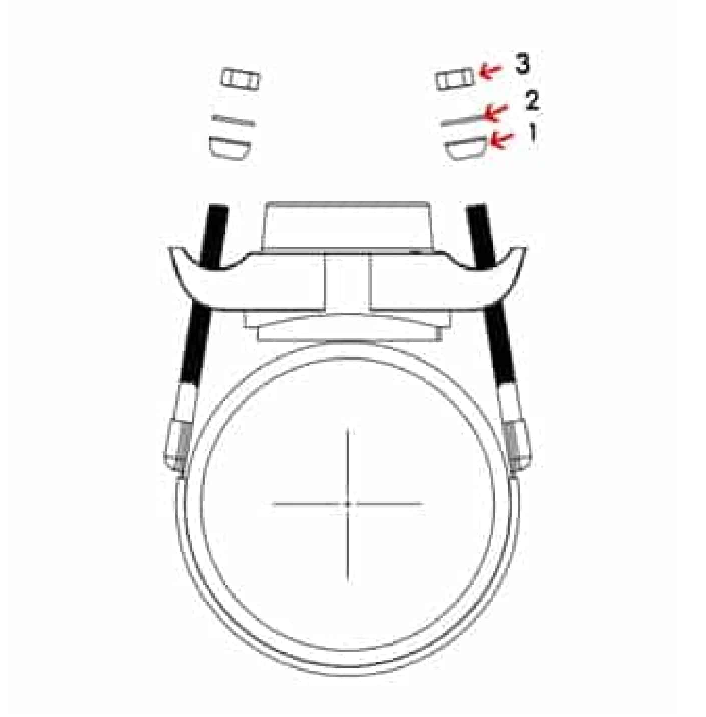 Tapping saddle with thread outlet double bands or multiple bands for big size pipes installation instruction step 3