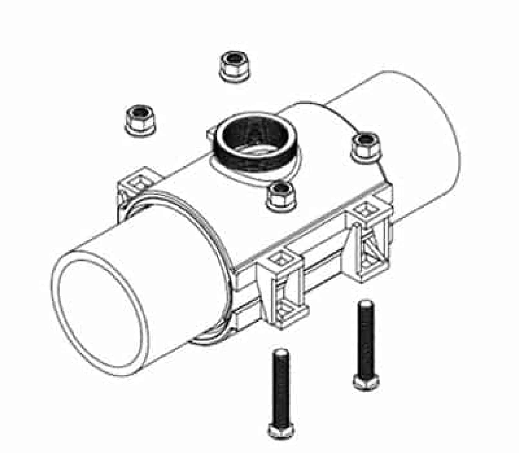service clamp installation step 4