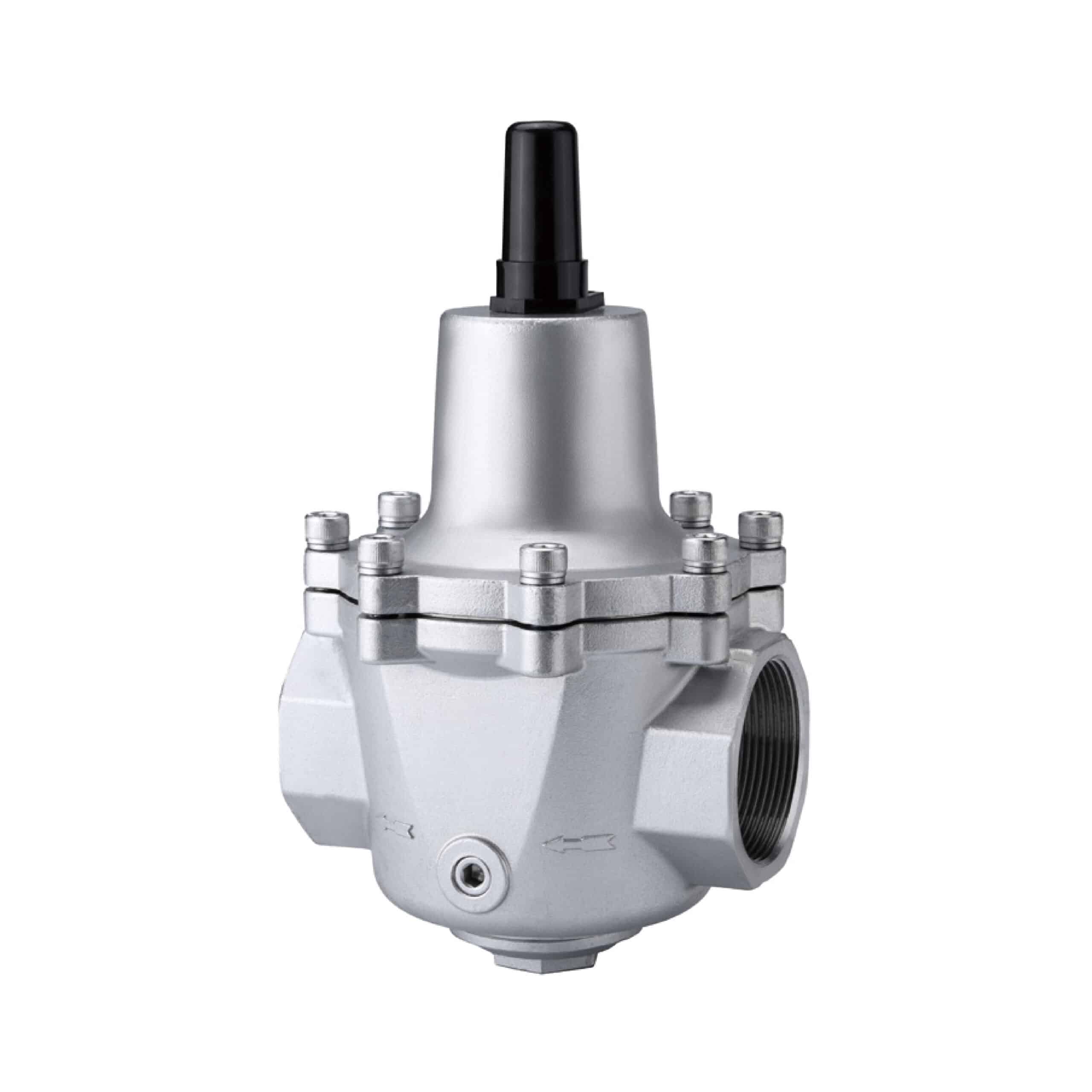 Full-flow Threaded Branch Pressure Reducing Valve