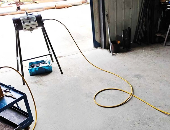 pressure test for high pressure pipe repair clamp