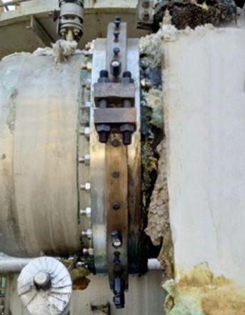 Flange Leak Repair Clamp Typical Applications