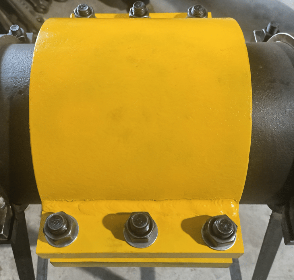 High Pressure Pipe Repair Clamp Installation Step 7