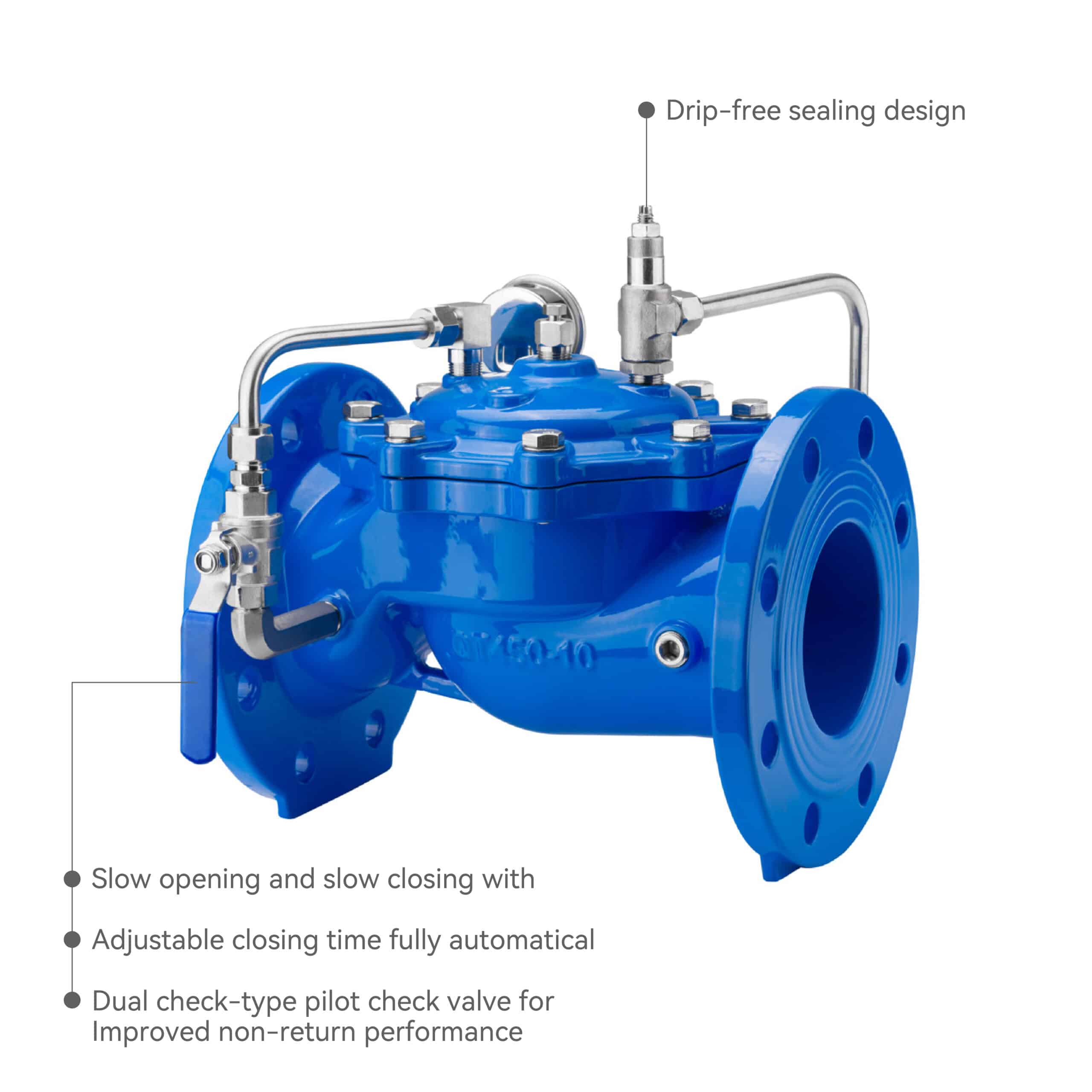 Slow-Closing Check Valve
