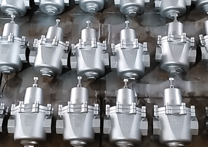 Full-flow Threaded Branch Pressure Reducing Valve