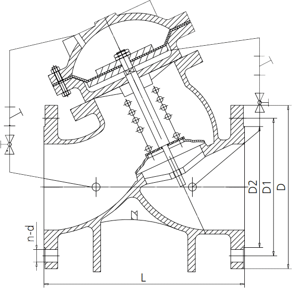 Pump Control Valve Drawing