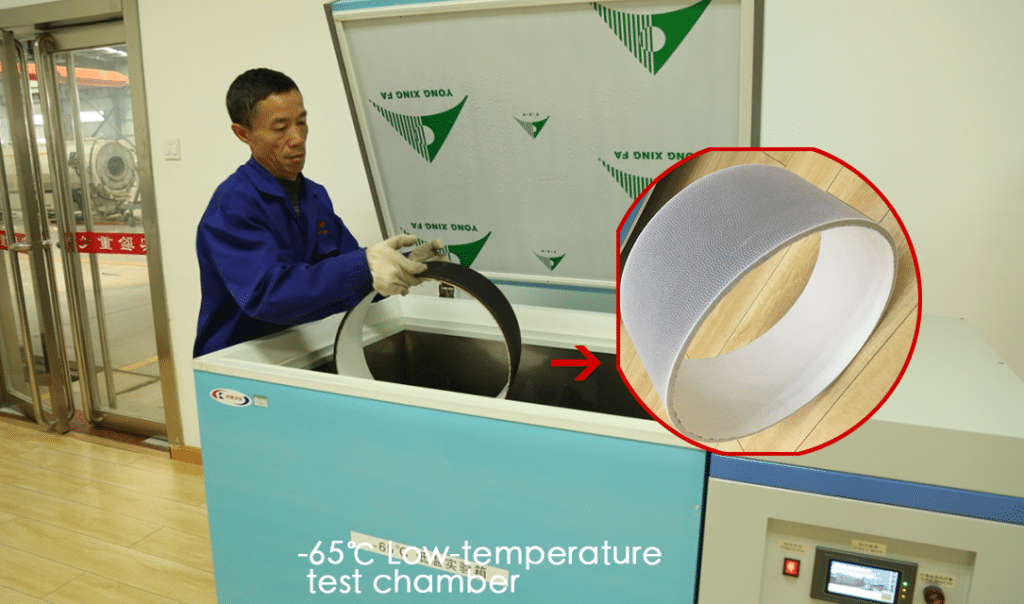 Freezing Test For PE Lined Ductile Iron Pipe