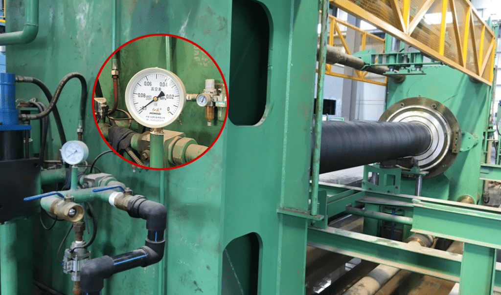 Negative Pressure Test for Ductile Iron Pipe