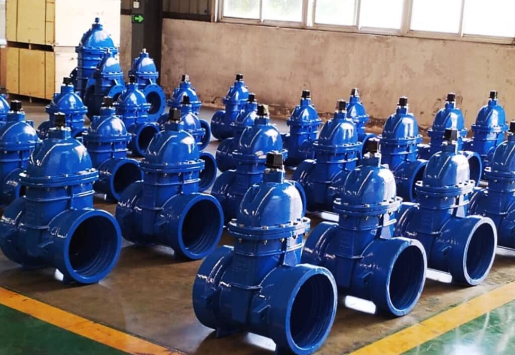 resilient seated cast iron gate valve
