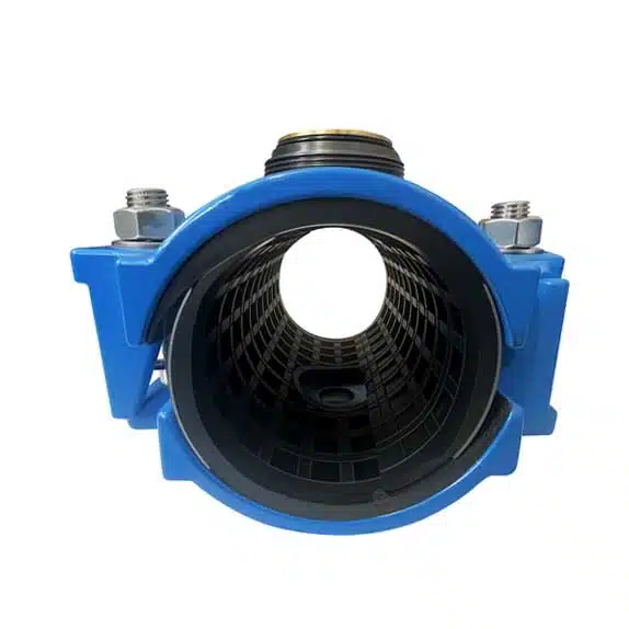 SERVICE CLAMP, REPAIR CLAMP WITH SERVICE SADDLE