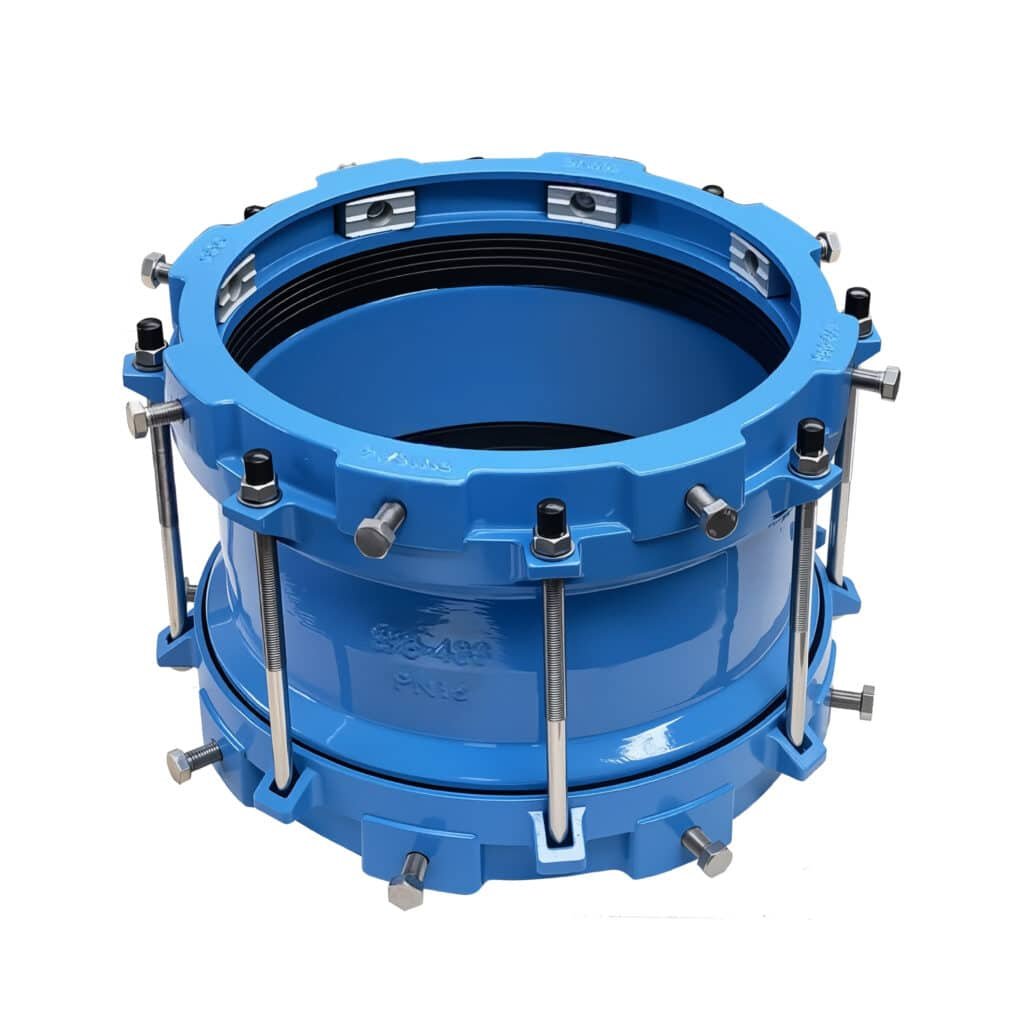 ultra grip restrained wide range coupling